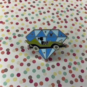 Autopia Disneyland 60th Diamond Hidden Mickey Disney Pin